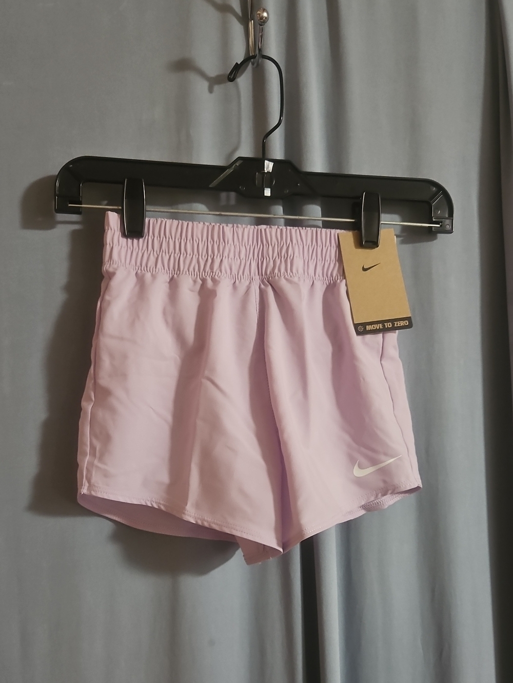 Nike Little Girls’ Dri-FIT One Woven Shorts: DOLL (LIGHT PURPLE): NWT: SIZE 6X
